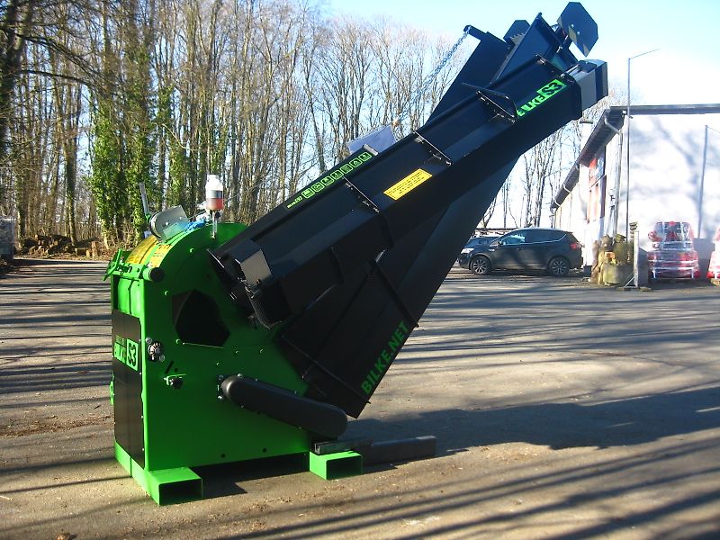 BILKE S3 PTO Zapfwelle Spaltautomat mit Einzugsband und Ausleger