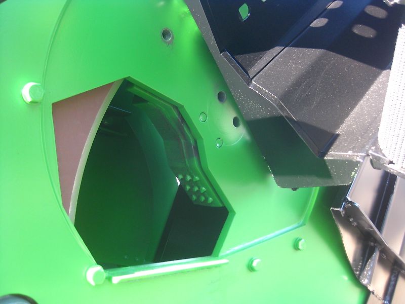 BILKE S3 PTO Zapfwelle Spaltautomat mit Einzugsband und Ausleger