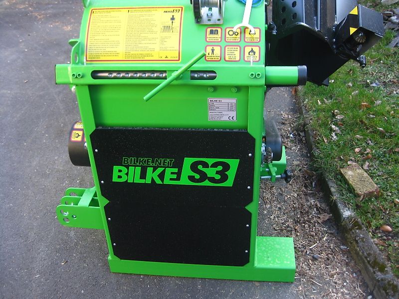 BILKE S3 PTO Zapfwelle Spaltautomat mit Einzugsband und Ausleger