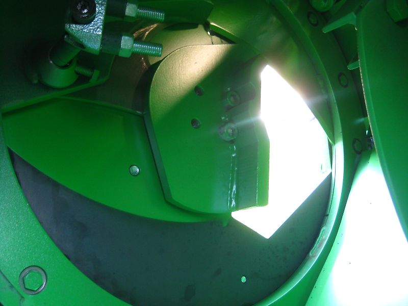 BILKE S3 PTO Zapfwelle Spaltautomat mit Einzugsband und Ausleger