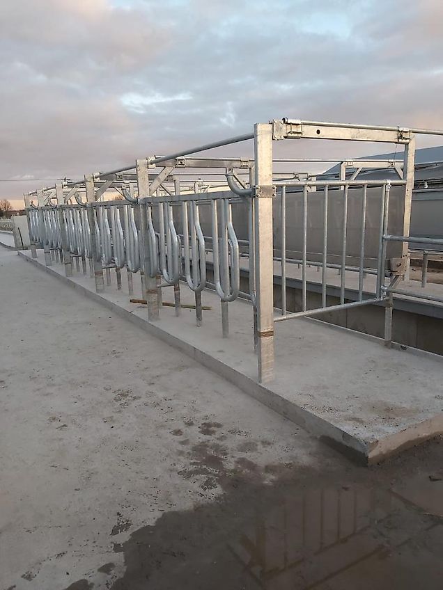 AgroMix Wygrodzenia udojowe ,,Bok w bok''