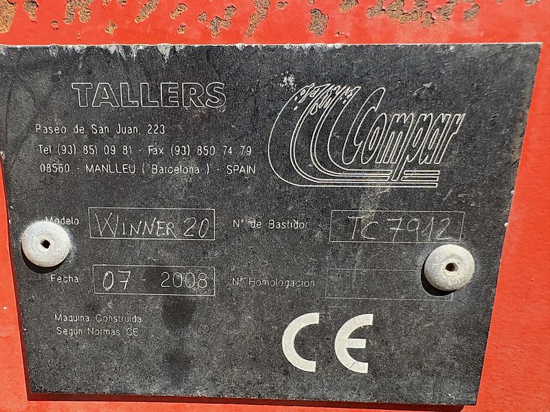 Compar winner 20 voermengwagen