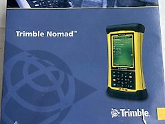 Trimble Nomad 800 LC BT`802/GPS/Camera, Gelb, Akku ist etwas altersschwach