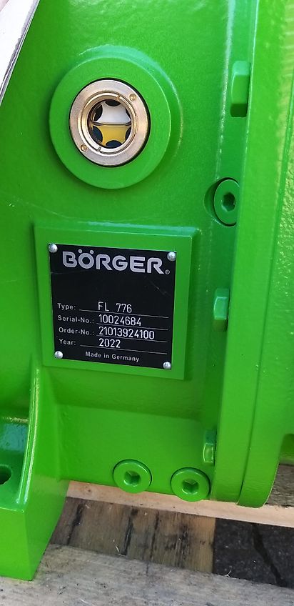 Börger Drehkolbenpumpe FL766 Güllepumpe mit Hydraulikmotor