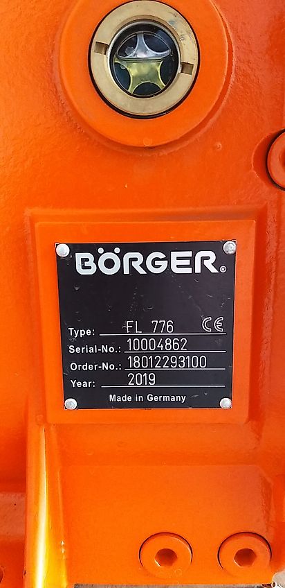 Börger Drehkolbenpumpe FL766 Güllepumpe mit Hydraulikmotor