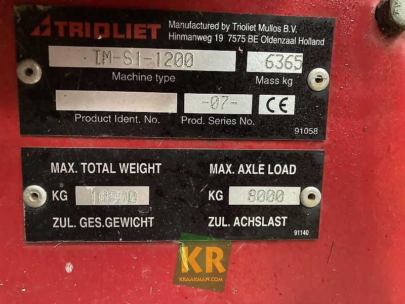 Trioliet TRIOMIX S1 1200 #690938