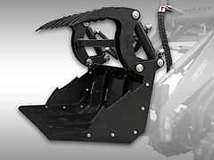 Jansen Greifschaufel für Kompaktlader Jansen KL-200, Skid Steer, Silageschaufel