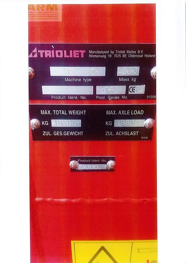 Trioliet 1200zk