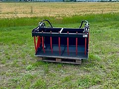 1986 Silageschaufel Greifschaufel Krokodilschaufel 1,20m - Weidemann Crocodil bucket
