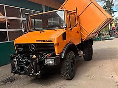 Unimog U1200 VollAgrar Heckkraftheber Zapfwelle Lesnik U424