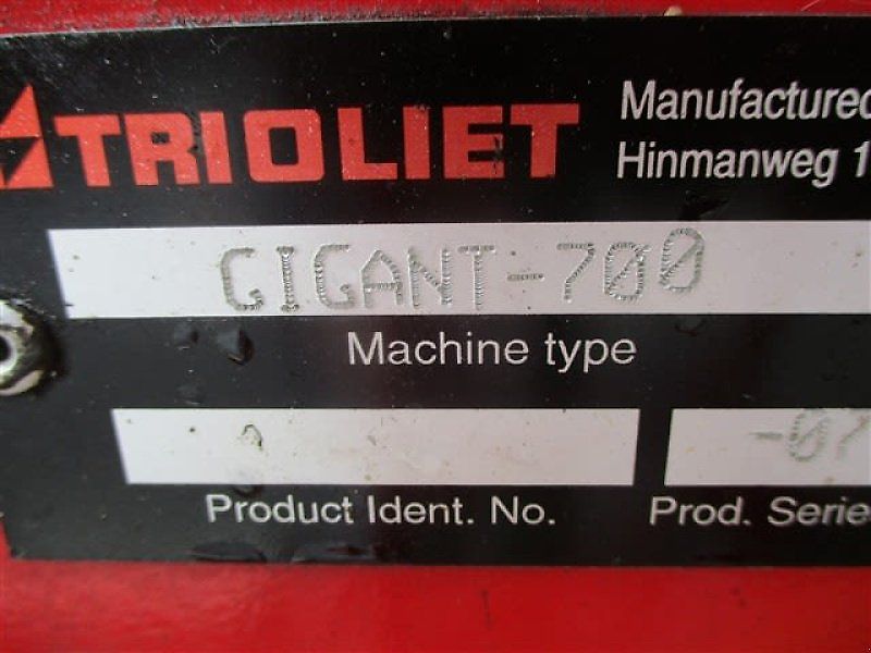 Trioliet GIGANT 700 #125