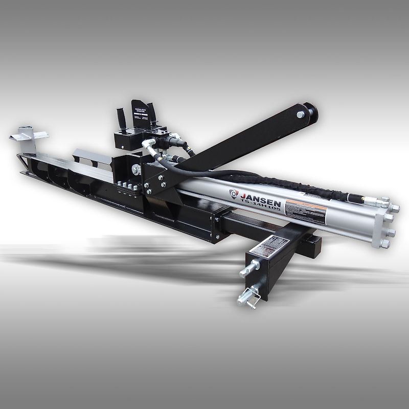 Jansen Holzspalter Jansen TS-14L105, liegend für Traktor, hydraulisch, 14 t