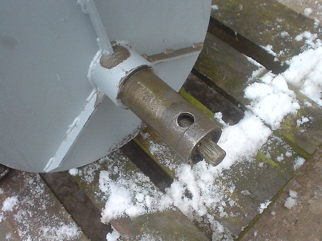 Cerruti Anbau-Schneefräse DX600, BJ 2011, 60 cm AB, Lagermaschine ungeprüft