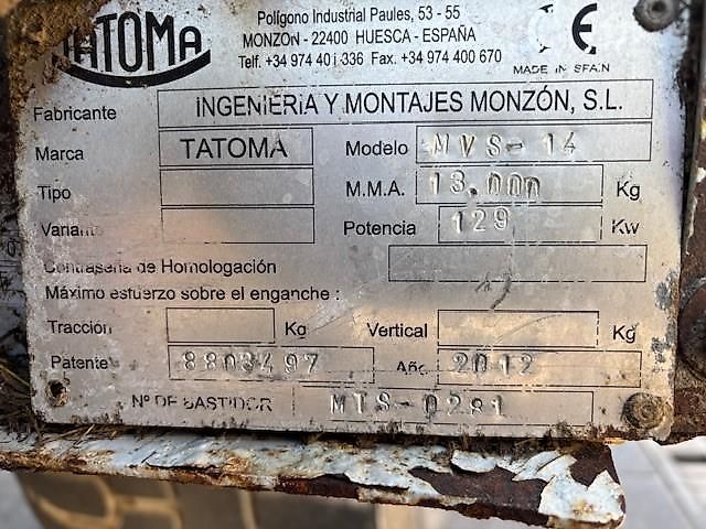 Tatoma MVS 14