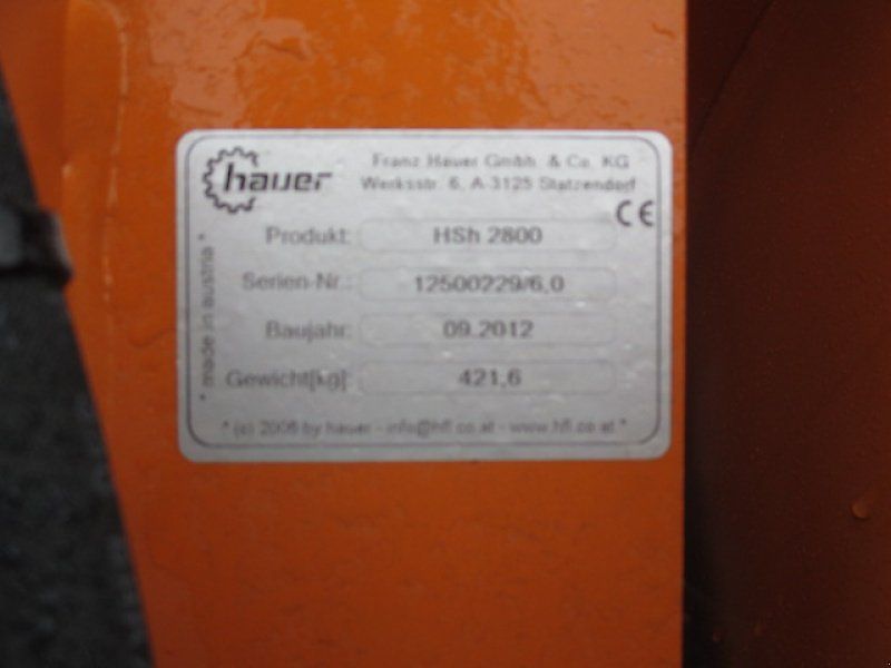Hauer HSH 2800
