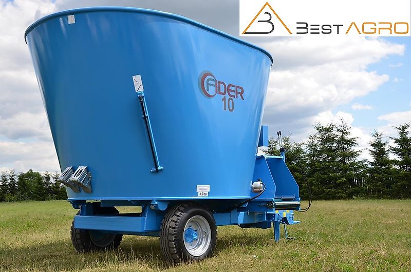 BESTAGRO Futtermischwagen Zamet 8m³ Komplett!!! Aufgabevorrichtung, Zweiganggetriebe, Beste Qualität!!!