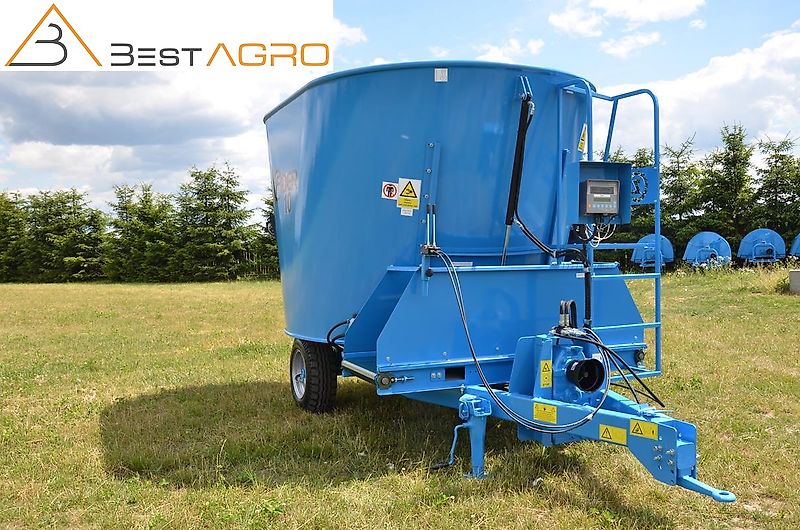 BESTAGRO Futtermischwagen Zamet 12m³ Komplett!!! Aufgabevorrichtung, Zweiganggetriebe, Beste Qualität!!!