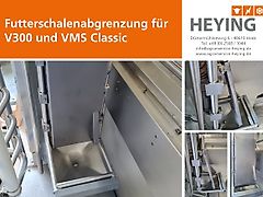 Heying VMS Futterschalenabgrenzung für Delaval VMS Classic/V300