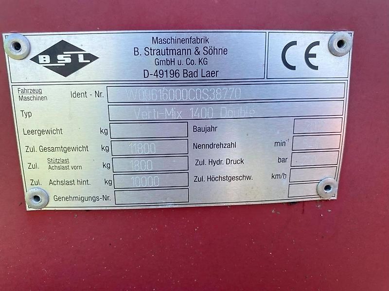 STRAUTMANN VERTI-MIX 1400 DOUPLE