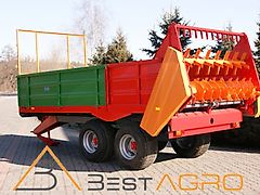 BESTAGRO  Düngerstreuer / Düngverteiler  6 T Miststreuer Sicherheit und Zuverlässigkeit!!!