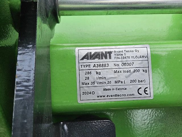 Avant borstel met opvangbak 1100