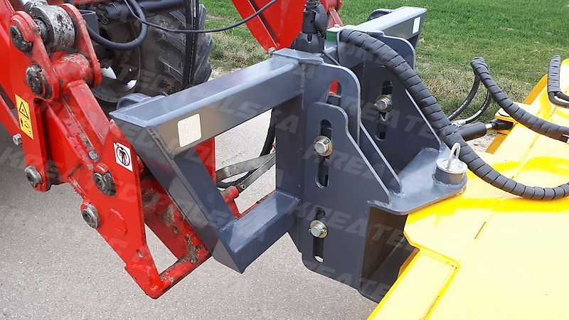 KREATEC Kehrmaschine/Kehrbesen/Veegmaschine TITANIUM 1,6m, Burste 760 mm