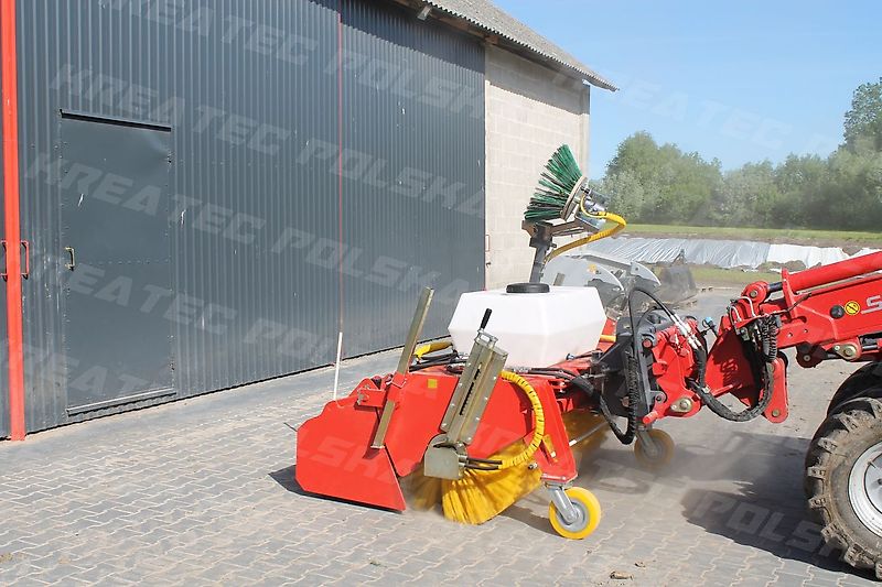 KREATEC Kehrmaschine/Kehrbesen/Veegmaschine TITANIUM 1,6m, Burste 760 mm