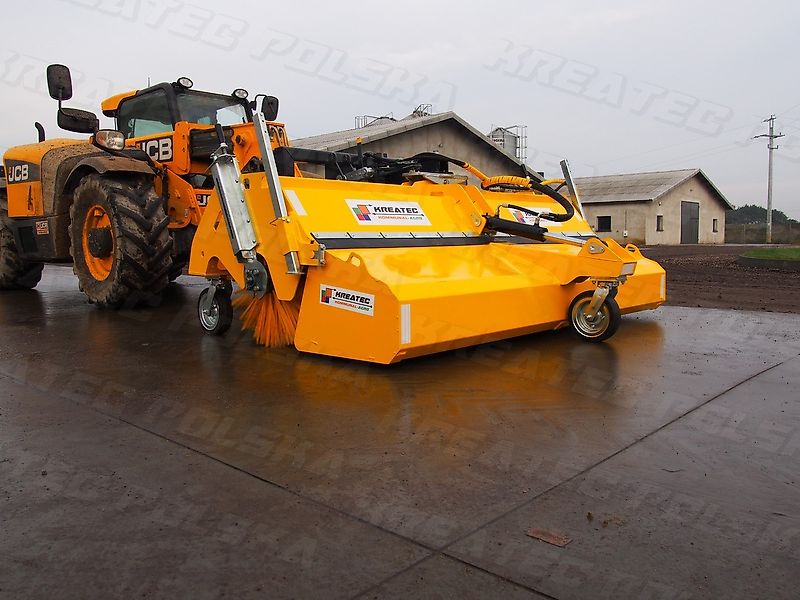 KREATEC Kehrmaschine / Kehrbesen / Veegmaschine TITANIUM 2,0m, Burste 760 mm