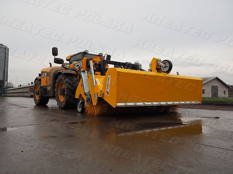 KREATEC Kehrmaschine / Kehrbesen / Veegmaschine TITANIUM 2,0m, Burste 760 mm