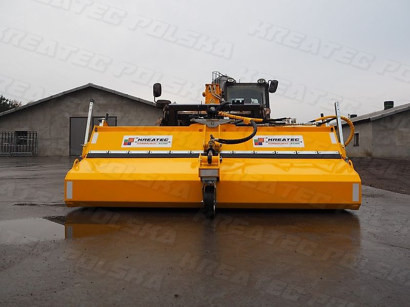 KREATEC Kehrmaschine / Kehrbesen / Veegmaschine TITANIUM 2,0m, Burste 760 mm