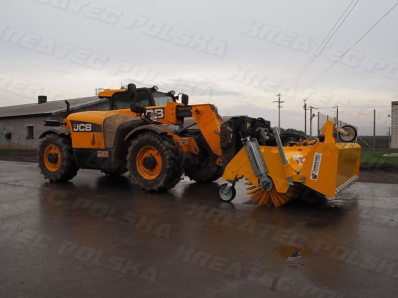 KREATEC Kehrmaschine / Kehrbesen / Veegmaschine TITANIUM 2,0m, Burste 760 mm