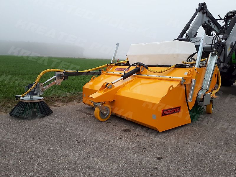KREATEC Kehrmaschine / Kehrbesen / Veegmaschine TITANIUM 2,0m, Burste 760 mm