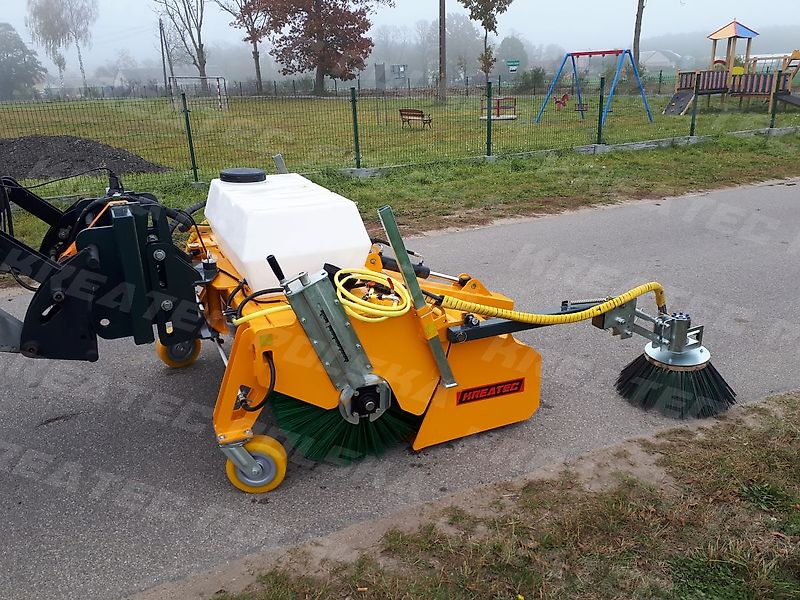 KREATEC Kehrmaschine / Kehrbesen / Veegmaschine TITANIUM 2,0m, Burste 760 mm