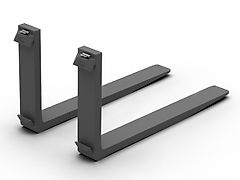 EURO-Jabelmann Gabelzinken 900 mm lang für 508 mm (FEM III, ISO 3A) SONDERPREIS, Restposten