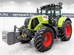 Claas Axion 830 CEBIS tractor, Hexashift, front PTO, RTK