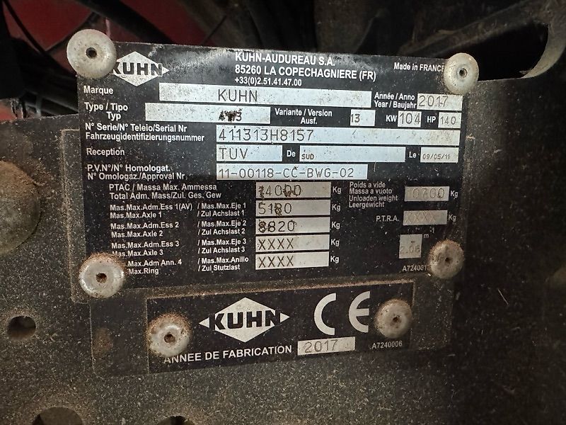 Kuhn SPV 14m3
