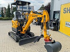 Shantui SE17SR 1,8t Minibagger inkl. Schnellwechsler MS01