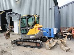Volvo ECR 58 D rups graafmachine tracked excavator bagge