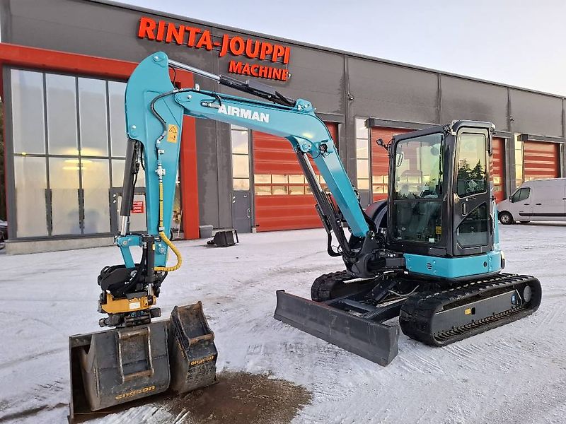 Airman AX 55 / Engcon, Pihdit, 3 kauhaa, Rasvari!