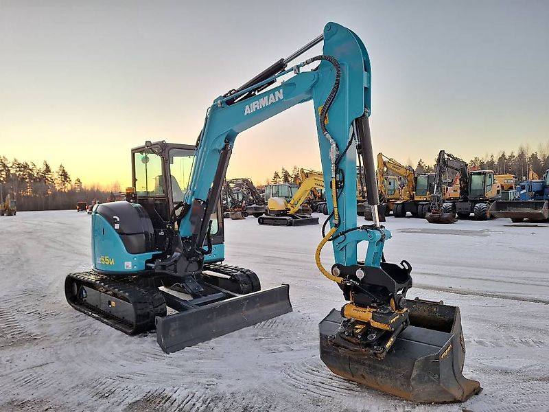 Airman AX 55 / Engcon, Pihdit, 3 kauhaa, Rasvari!