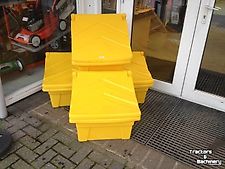 Voorraad bak zout zand 50L kunststof