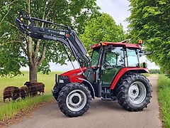 Case JXU 70 mit original 2099 Bstd. und neuen Stoll-Industriefrontlader