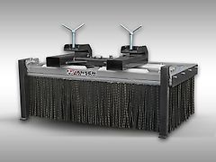 Jansen Blockbesen Jansen BB-100, Anbaubesen, Staplerbesen, Staplerzinken