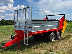 Roltrans Miststreuer / Manure spreader / Epandeur à fumier / Spandiletame / Разбрасыватель органических удобрений/ Rozrzutnik obornikaN250/3 LEO 6 ton