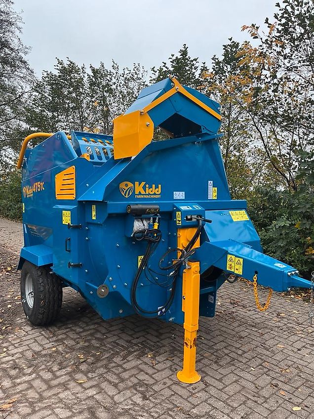 Kidd 475 TC Einstreugerät mit Mahlfunktion, Strohmühle