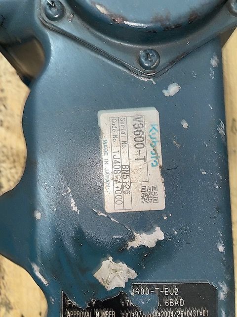 Kubota V3600-T pompa wtryskowa wtryski (Części zamienne)