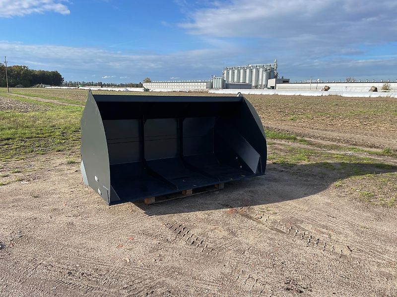 1986 Hochkippschaufel high dump bucket 2,40m/2,76m3 Schaufel für Hackschnitz Bucket for wood chips