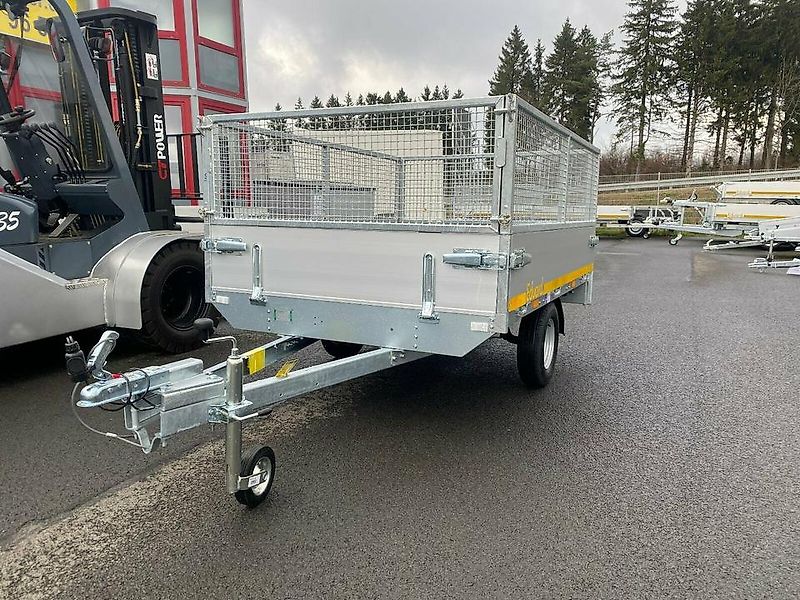 Eduard 2314 Hochlader 1350KG gebremster Einachser mit Laubgitter