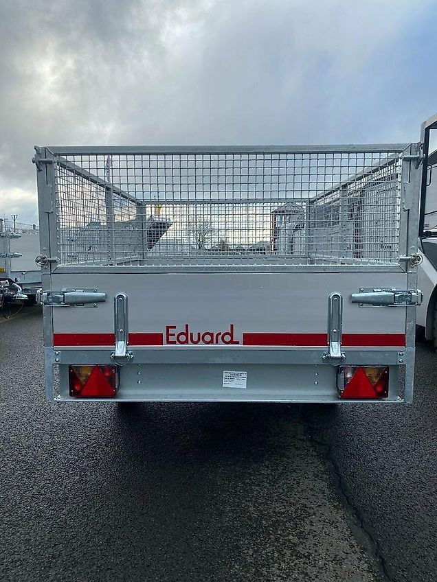 Eduard 2314 Hochlader 1350KG gebremster Einachser mit Laubgitter