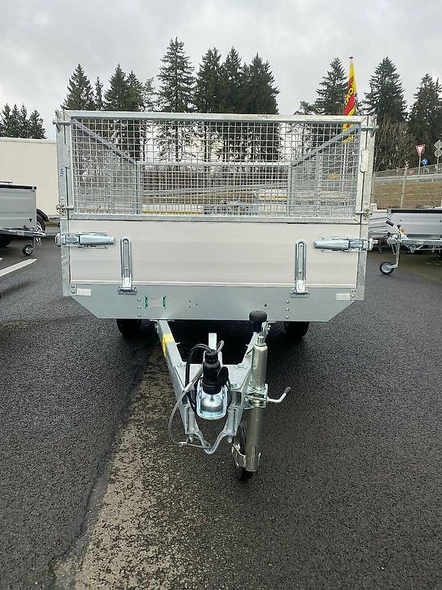 Eduard 2314 Hochlader 1350KG gebremster Einachser mit Laubgitter